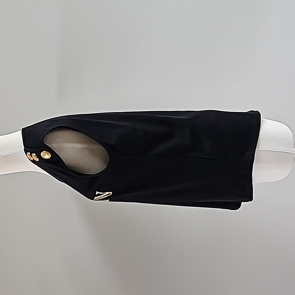 Balmain Button Shoulder Tee - Picture 5 of 9
